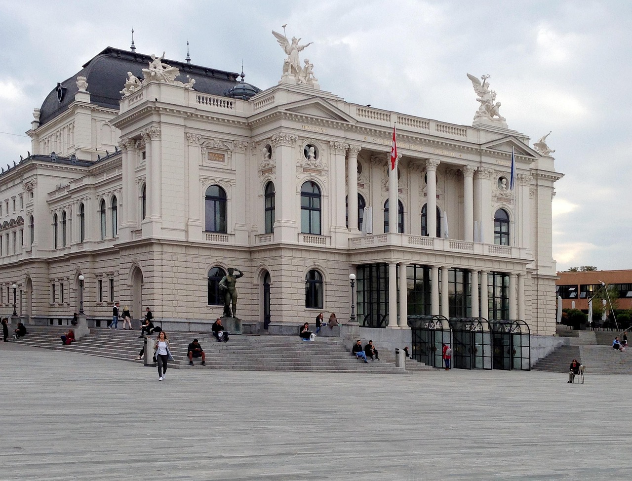 zurich opera house, zurich, switzerland, architecture, sechseläutenplatz, zurich, zurich, zurich, zurich, zurich
