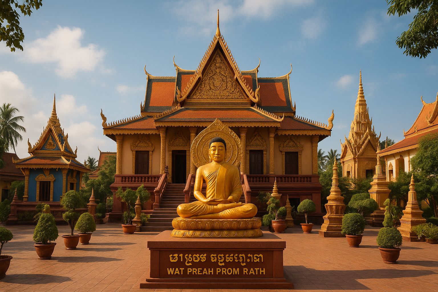 Visiting Wat Preah Prom Rath: A Peaceful Temple in the Heart of Siem Reap