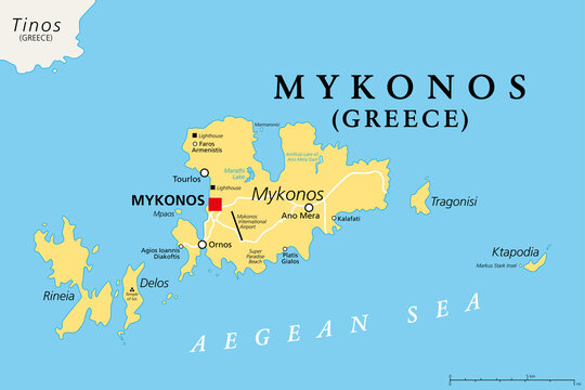 Mykonos Map: Beaches, Towns & Hidden Gems Explained