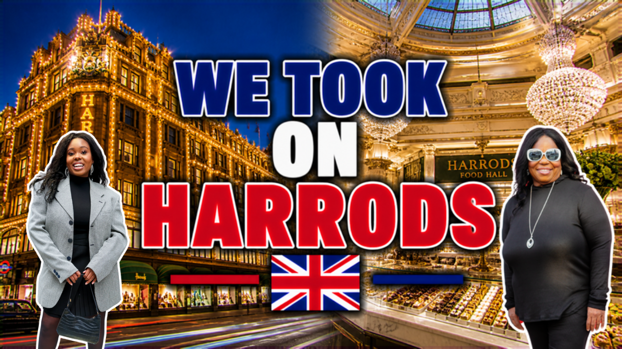 We Went Shopping at HARRODS for the FIRST Time on Our London Trip… (LONDON’s Most Iconic Store)