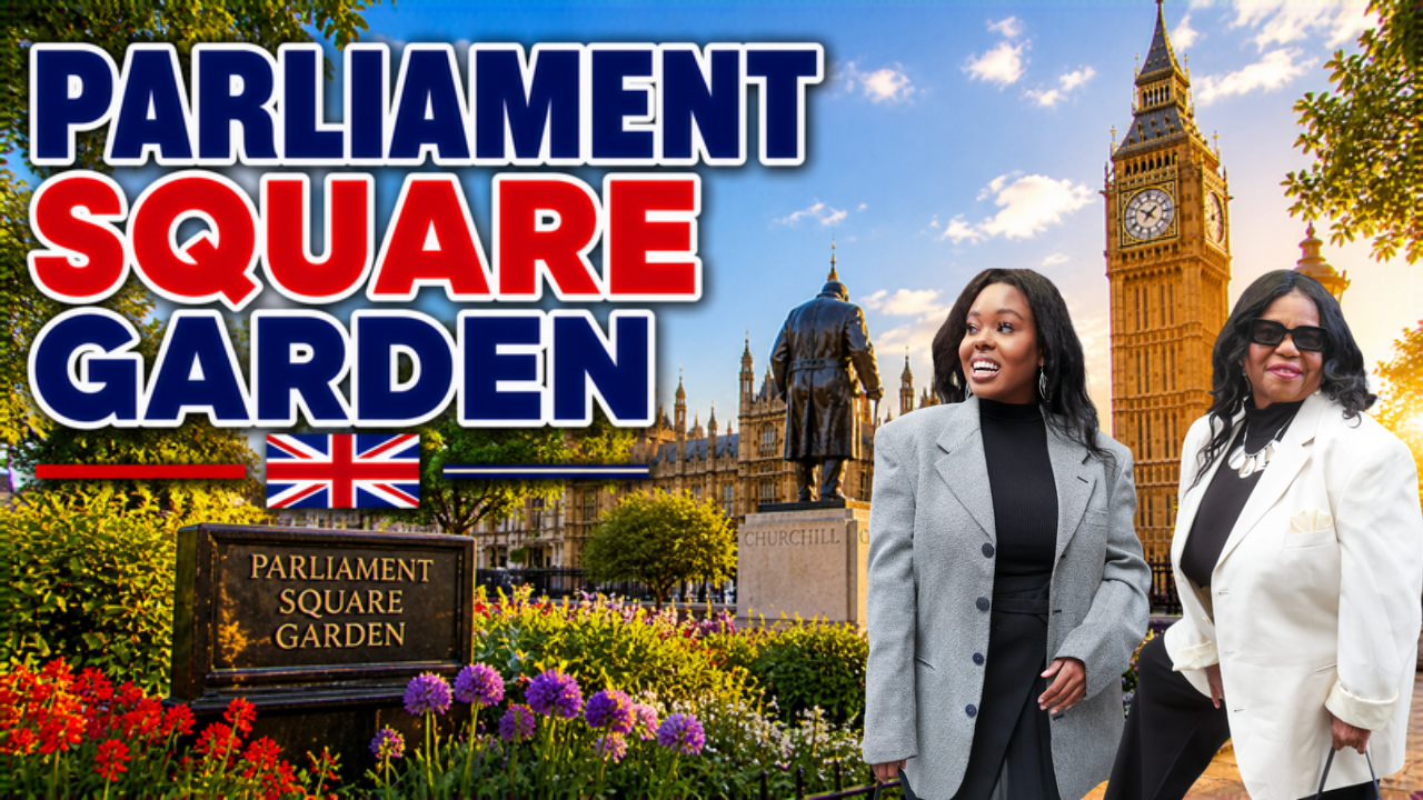 We Found the BEST View of BIG BEN in LONDON on Our London Trip… (Hidden in Plain Sight!) (Parliament Square)